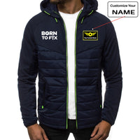 Thumbnail for Born To Fix Airplanes Designed Sportive Jackets