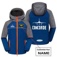 Thumbnail for Concorde & Plane Designed Children Polar Style Jackets
