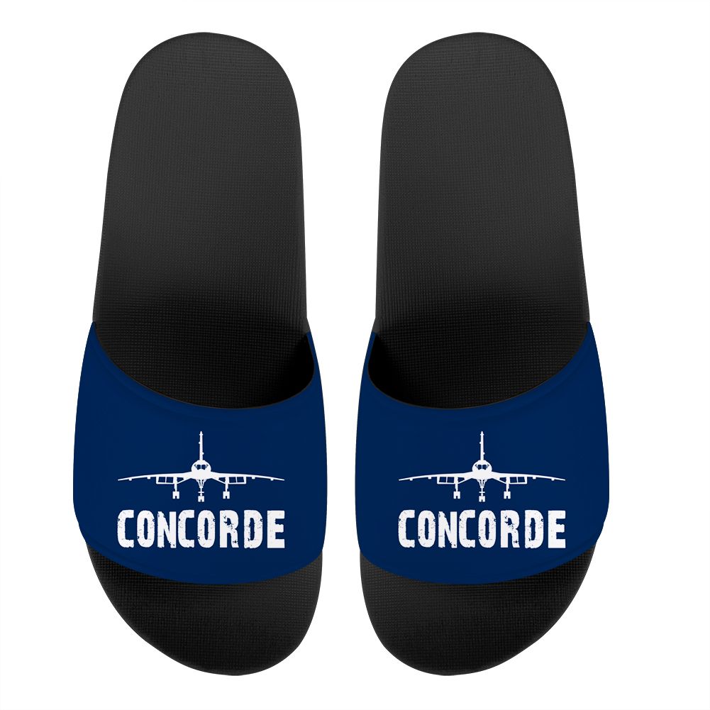 Concorde & Plane Designed Sport Slippers