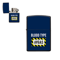 Thumbnail for Blood Type AVGAS Designed Metal Lighters
