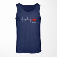 Thumbnail for Aviation Heartbeats Designed Tank Tops