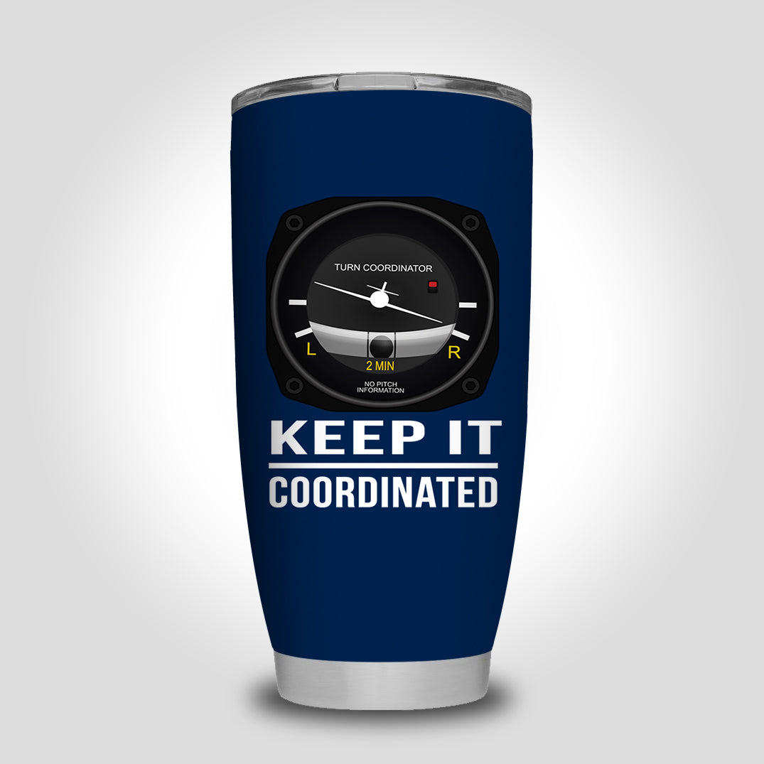 Keep It Coordinated Designed Tumbler Travel Mugs
