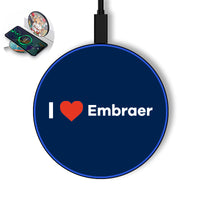 Thumbnail for I Love Embraer Designed Wireless Chargers
