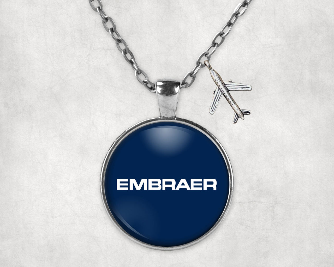 Embraer & Text Designed Necklaces