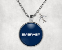 Thumbnail for Embraer & Text Designed Necklaces