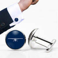 Thumbnail for Cessna 172 Silhouette Designed Cuff Links