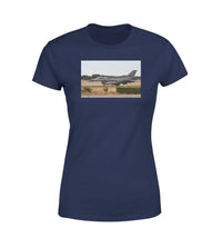 Thumbnail for Fighter Jet 16 From Side Designed Women T-Shirts