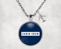 Thumbnail for Cabin Crew Text Designed Necklaces