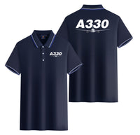 Thumbnail for Super Airbus A330 Designed Stylish Polo T-Shirts (Double-Side)