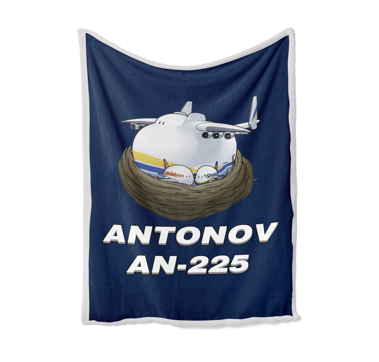 Antonov AN-225 (22) Designed Bed Blankets & Covers