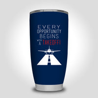 Thumbnail for Every Opportunity Designed Tumbler Travel Mugs