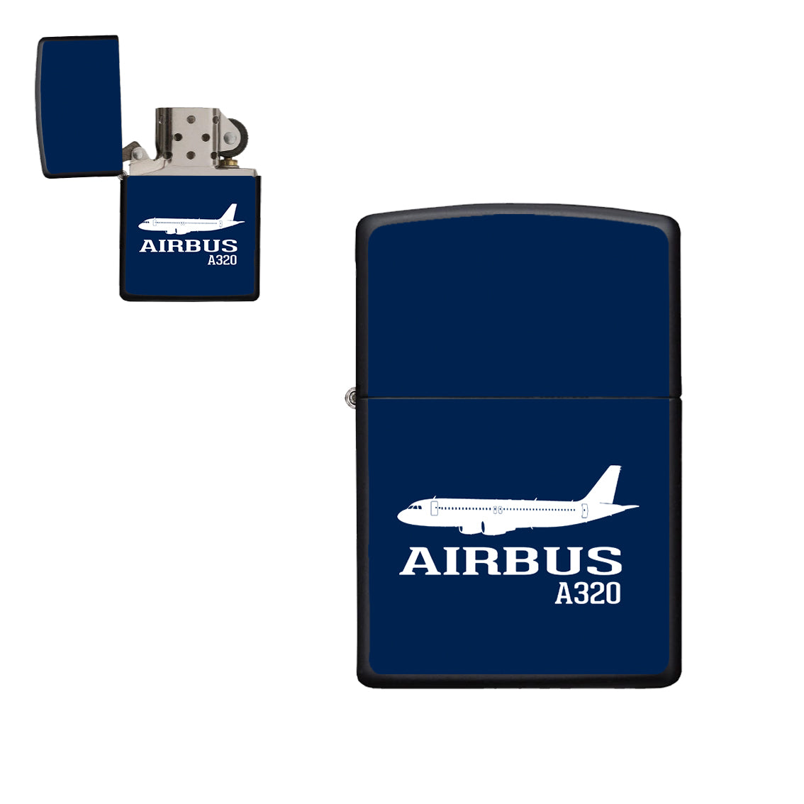 Airbus A320 Printed Designed Metal Lighters