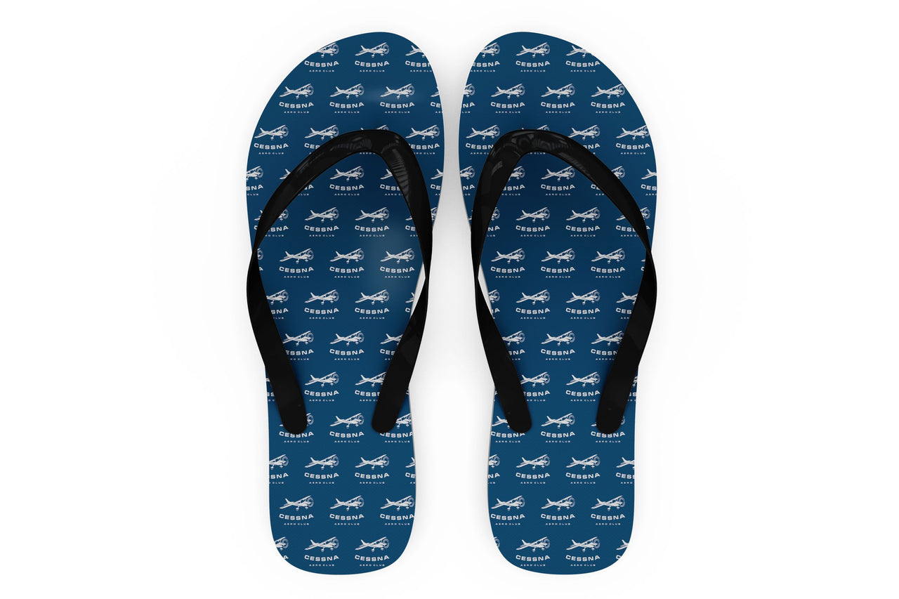 Cessna Aeroclub Designed Slippers (Flip Flops)