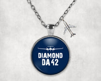 Thumbnail for Diamond DA42 & Plane Designed Necklaces