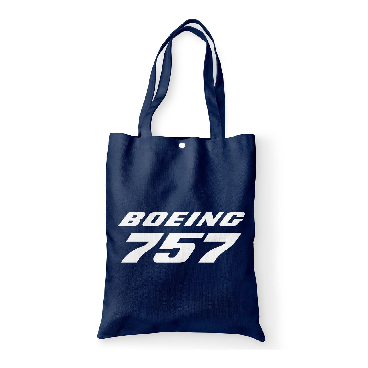 Boeing 757 & Text Designed Tote Bags