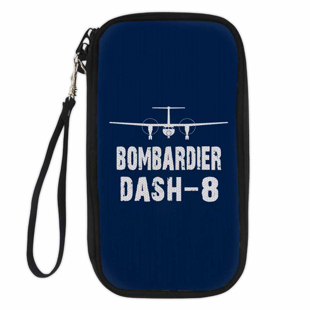 Bombardier Dash-8 & Plane Designed Travel Cases & Wallets