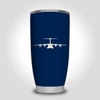Thumbnail for Airbus A400M Silhouette Designed Tumbler Travel Mugs