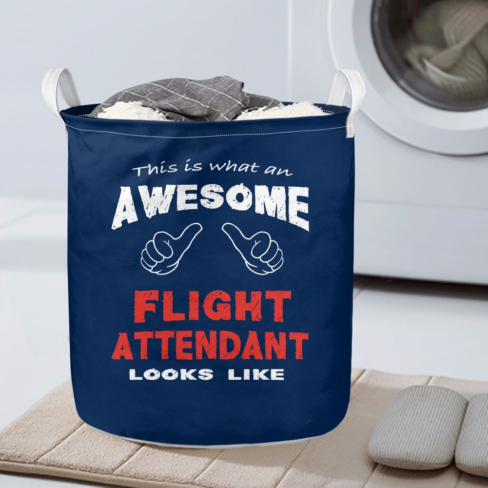 Flight Attendant Designed Laundry Baskets