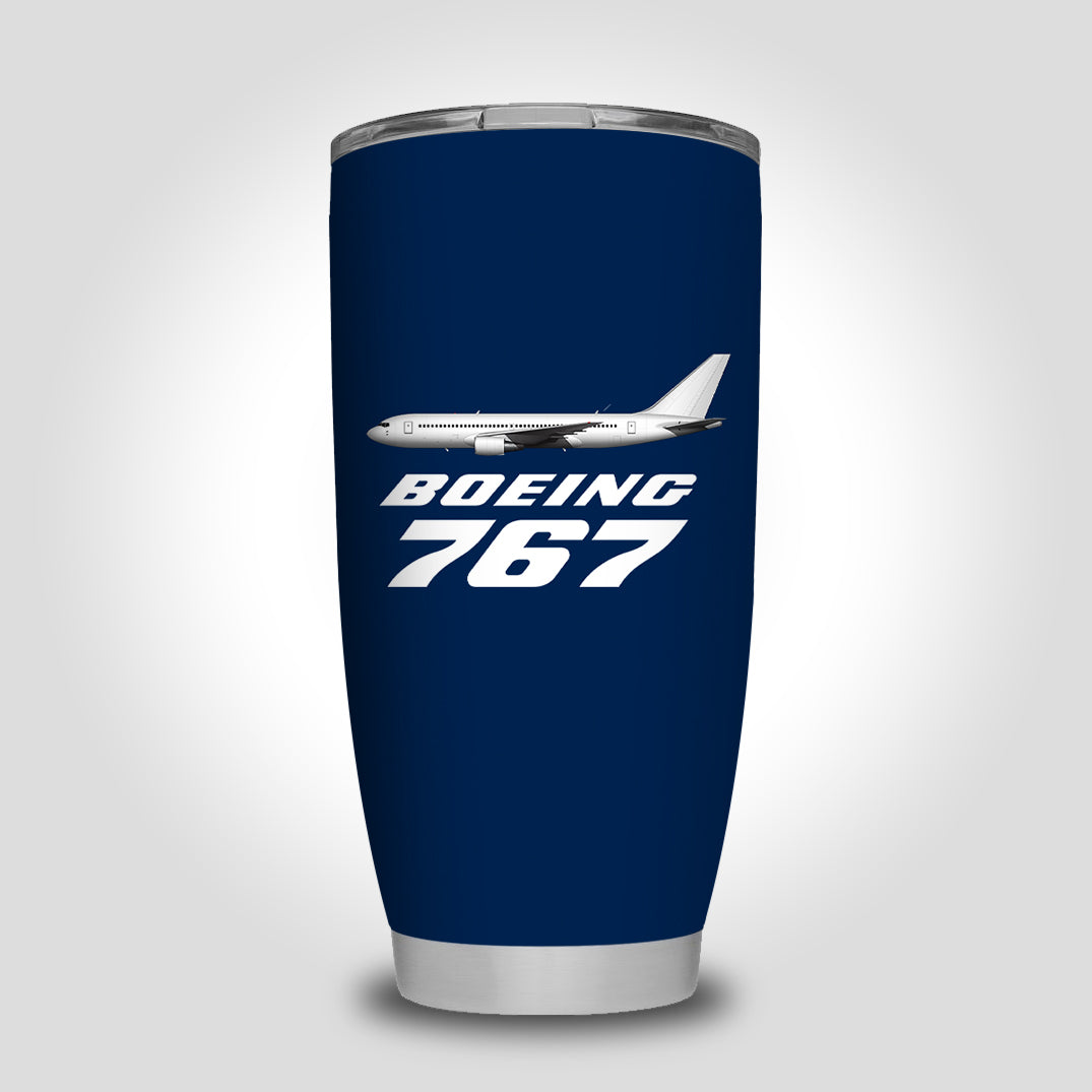 The Boeing 767 Designed Tumbler Travel Mugs
