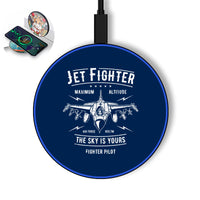 Thumbnail for Jet Fighter - The Sky is Yours Designed Wireless Chargers