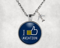 Thumbnail for I Like Aviation Designed Necklaces