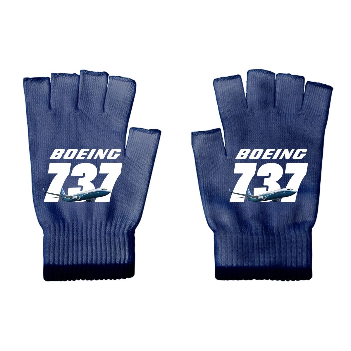 Super Boeing 737+Text Designed Cut Gloves