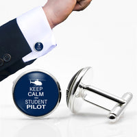 Thumbnail for Student Pilot (Helicopter) Designed Cuff Links
