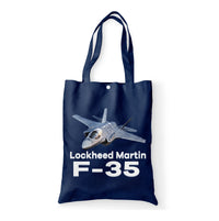 Thumbnail for The Lockheed Martin F35 Designed Tote Bags