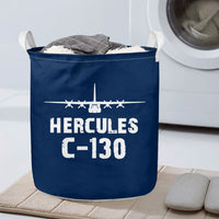 Thumbnail for Hercules C-130 & Plane Designed Laundry Baskets