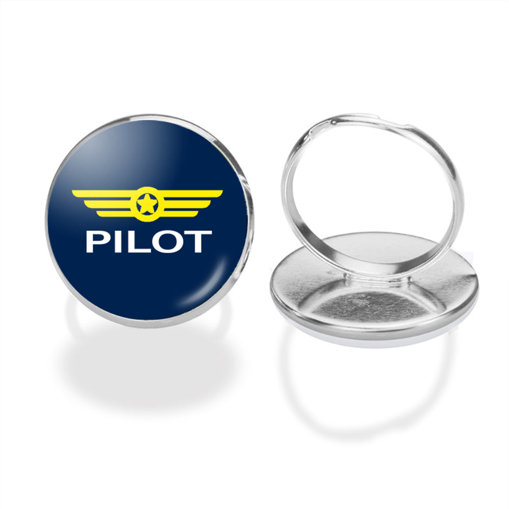 Pilot & Badge Designed Rings