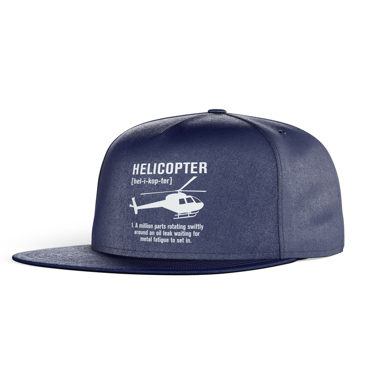 Helicopter [Noun] Designed Snapback Caps & Hats