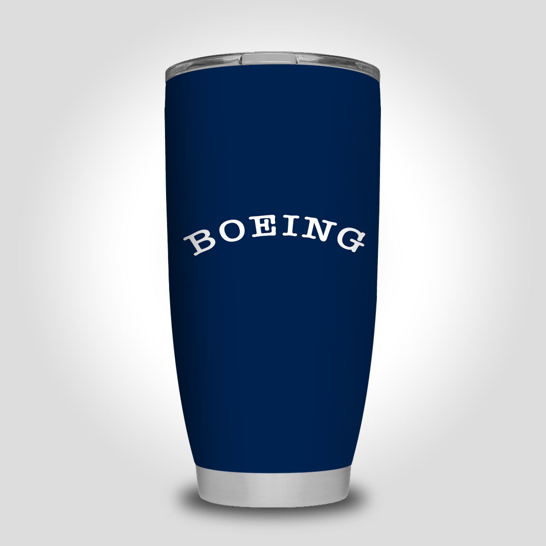 Special BOEING Text Designed Tumbler Travel Mugs