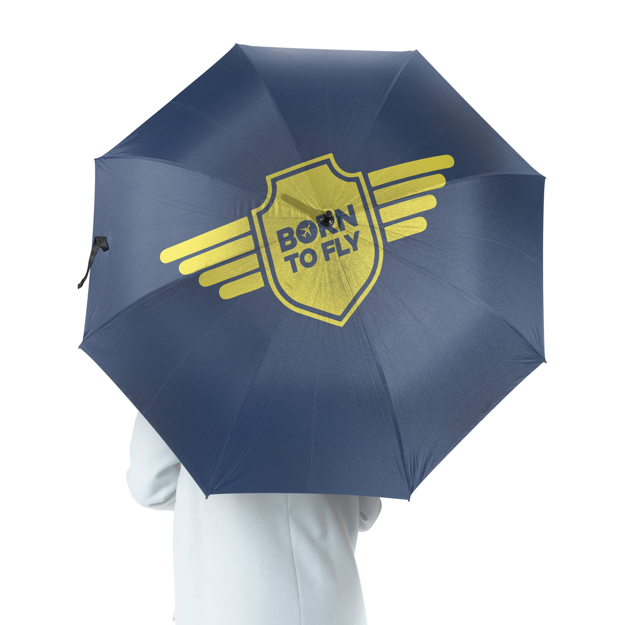 Born To Fly & Badge Designed Umbrella