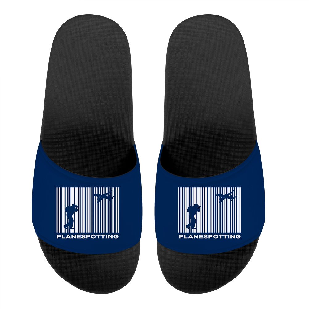Planespotting Designed Sport Slippers