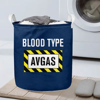 Thumbnail for Blood Type AVGAS Designed Laundry Baskets
