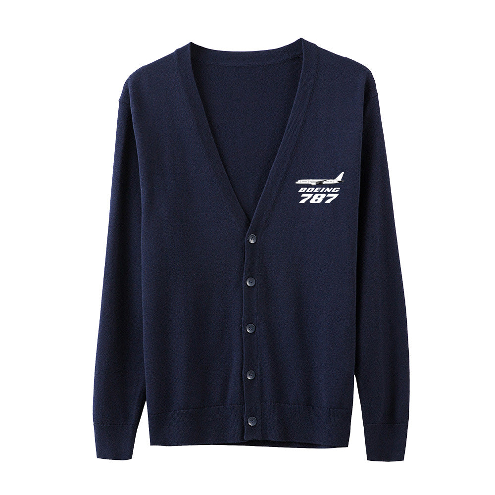 The Boeing 787 Designed Cardigan Sweaters