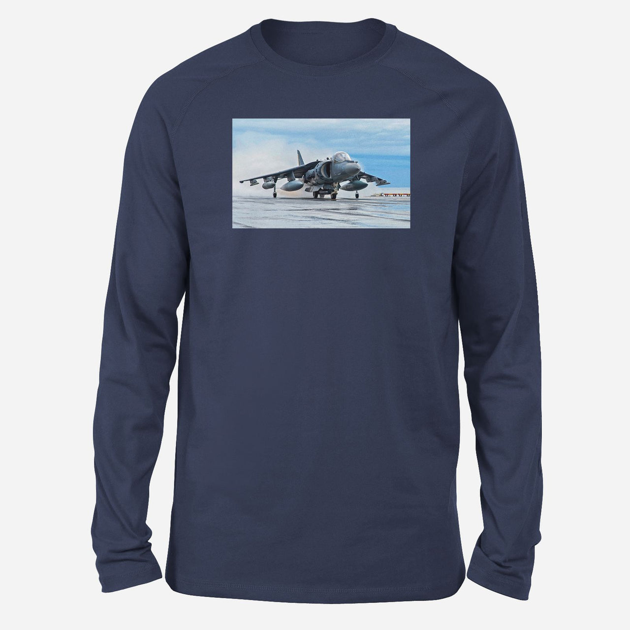 McDonnell Douglas AV-8B Harrier II Designed Long-Sleeve T-Shirts