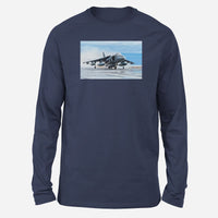 Thumbnail for McDonnell Douglas AV-8B Harrier II Designed Long-Sleeve T-Shirts