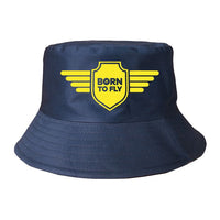 Thumbnail for Born To Fly & Badge Designed Summer & Stylish Hats