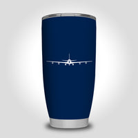 Thumbnail for Boeing 707 Silhouette Designed Tumbler Travel Mugs