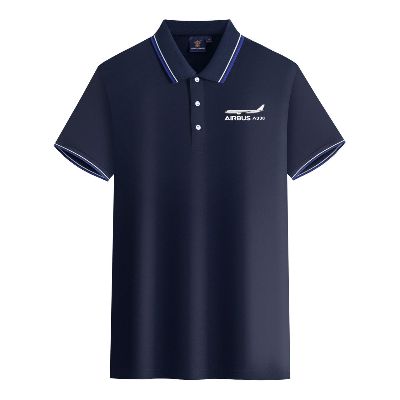 The Airbus A330 Designed Stylish Polo T-Shirts