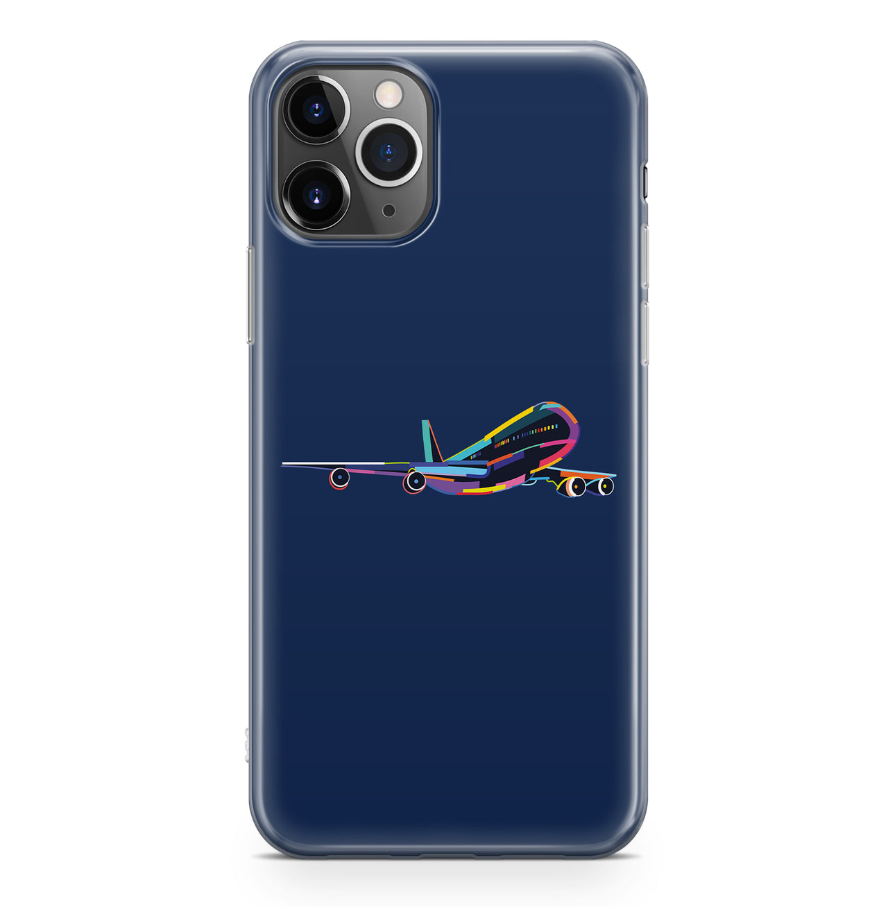 Multicolor Airplane Designed iPhone Cases