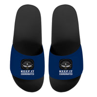 Thumbnail for Keep It Coordinated Designed Sport Slippers