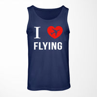 Thumbnail for I Love Flying Designed Tank Tops