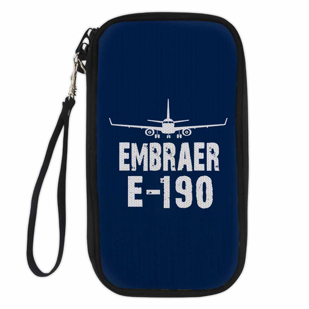 Embraer E-190 & Plane Designed Travel Cases & Wallets