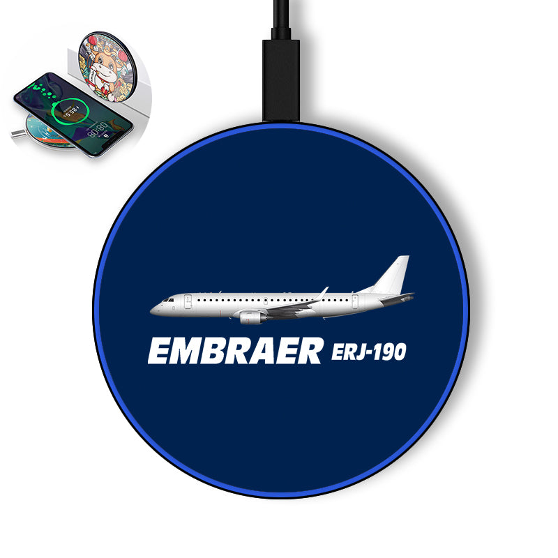The Embraer ERJ-190 Designed Wireless Chargers