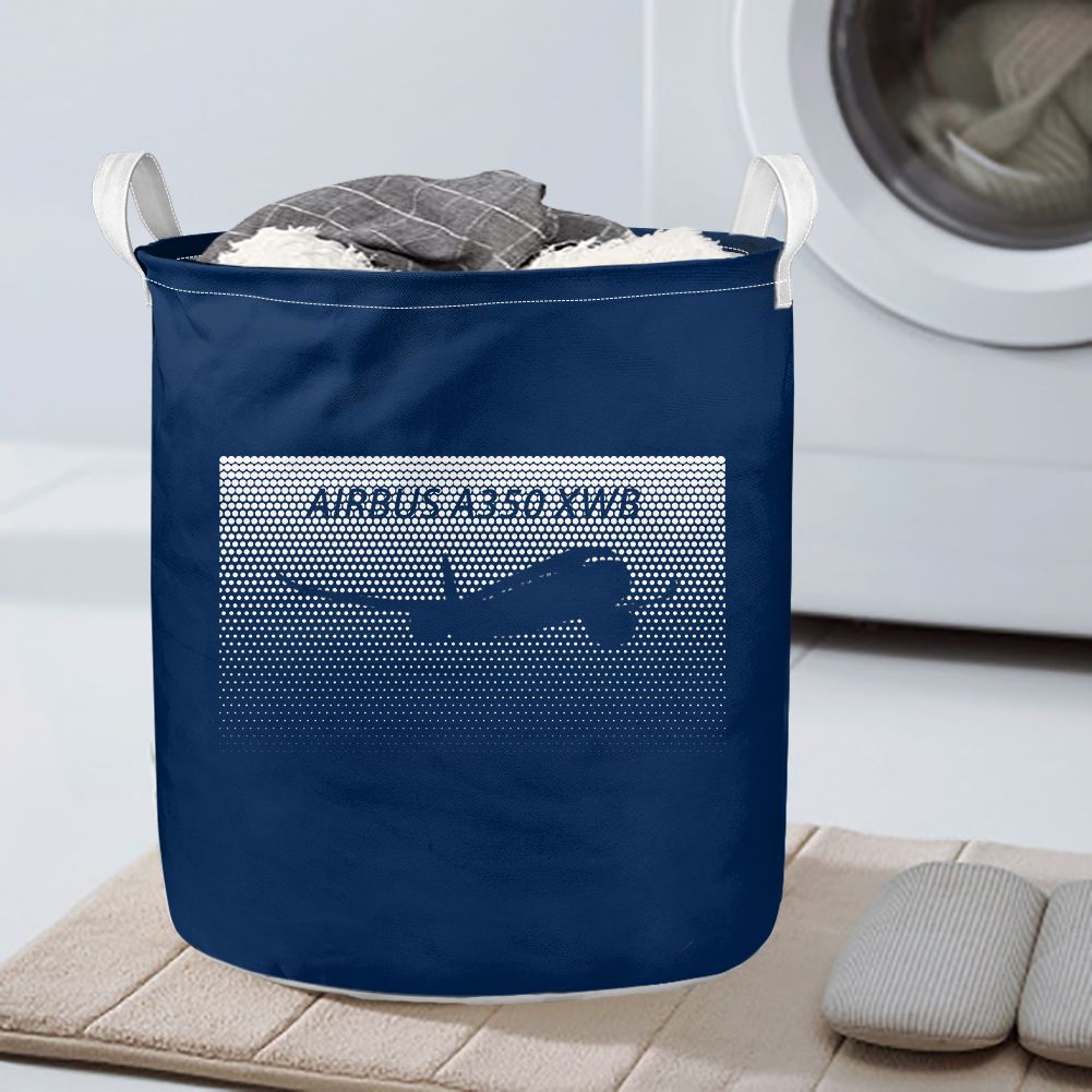 Airbus A350XWB & Dots Designed Laundry Baskets