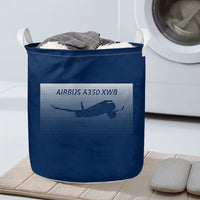Thumbnail for Airbus A350XWB & Dots Designed Laundry Baskets
