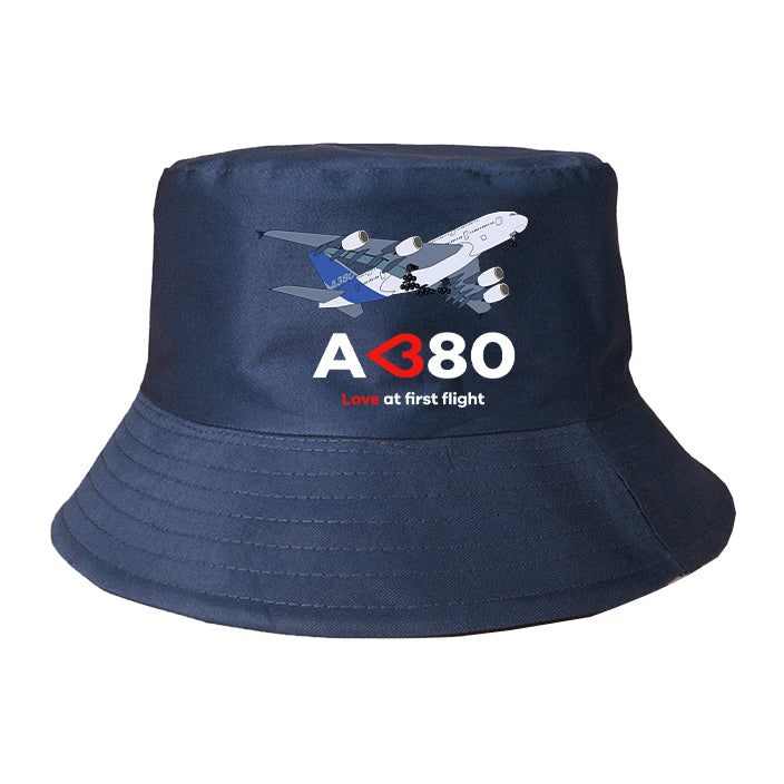 Airbus A380 Love at first flight Designed Summer & Stylish Hats