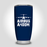 Thumbnail for Airbus A400M & Plane Designed Tumbler Travel Mugs